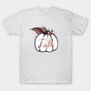 Copper Foil Pumpkin T-Shirt